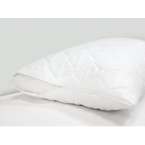 Cotton quilted pillow protector sale